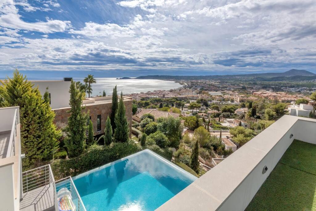 Peaceful Oasis In Javea Villa With Sea Views And Pool 외부 사진